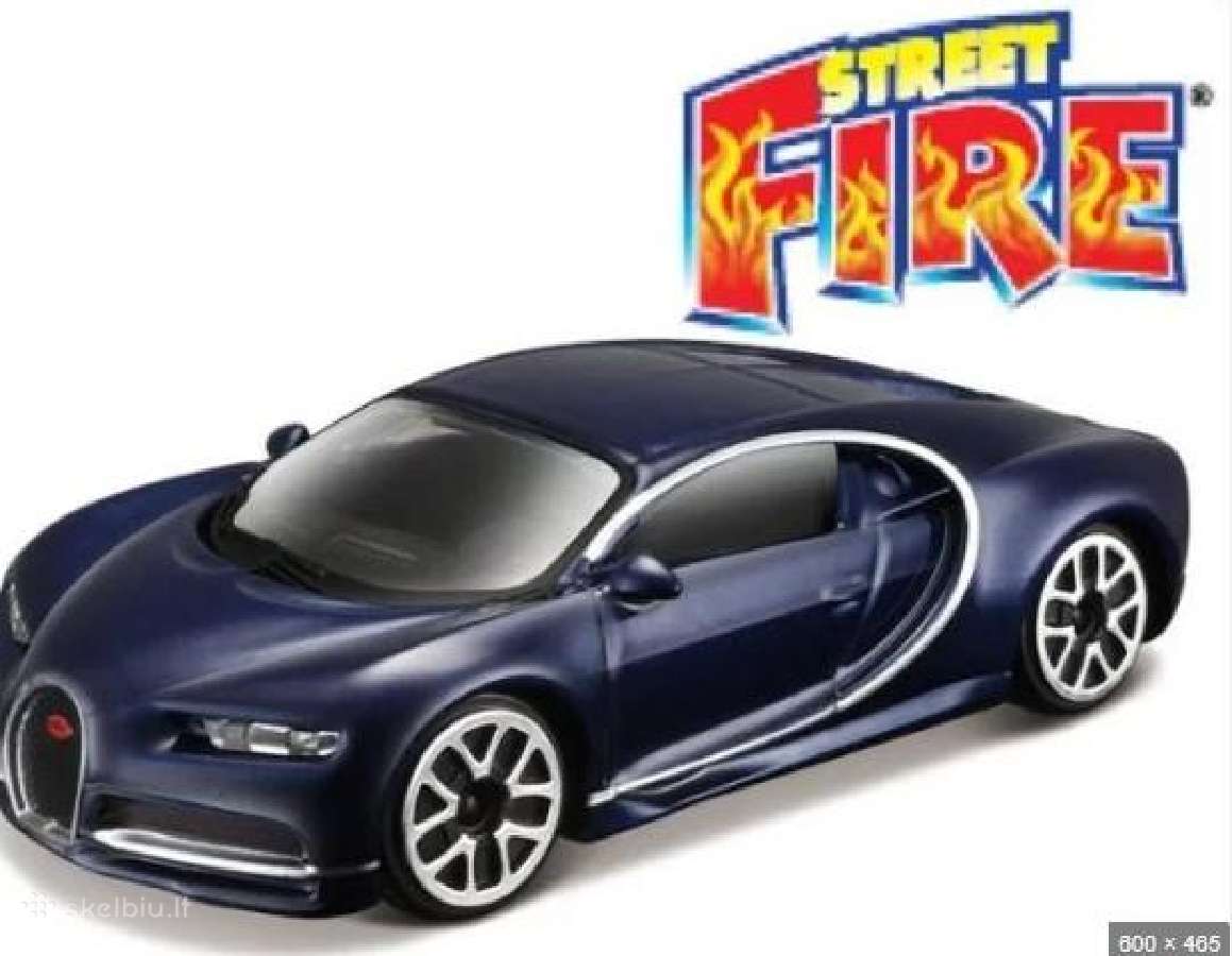 Burago Bugatti Street Fire 1/43