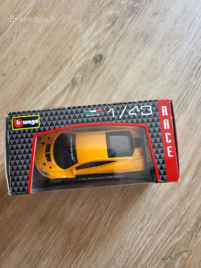 Burago Mclaren 12c Gt3 1:43 modeliukas - nuotraukos Nr. 2