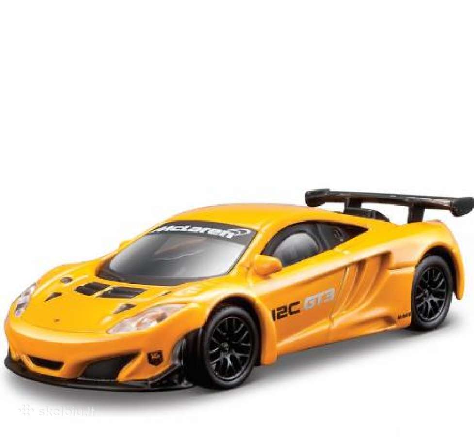 Burago Mclaren 12c Gt3 1:43 modeliukas