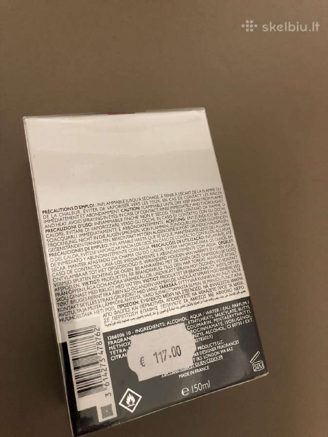 Prada Luna Rossa 150ml vyriški kvepalai - nuotraukos Nr. 2