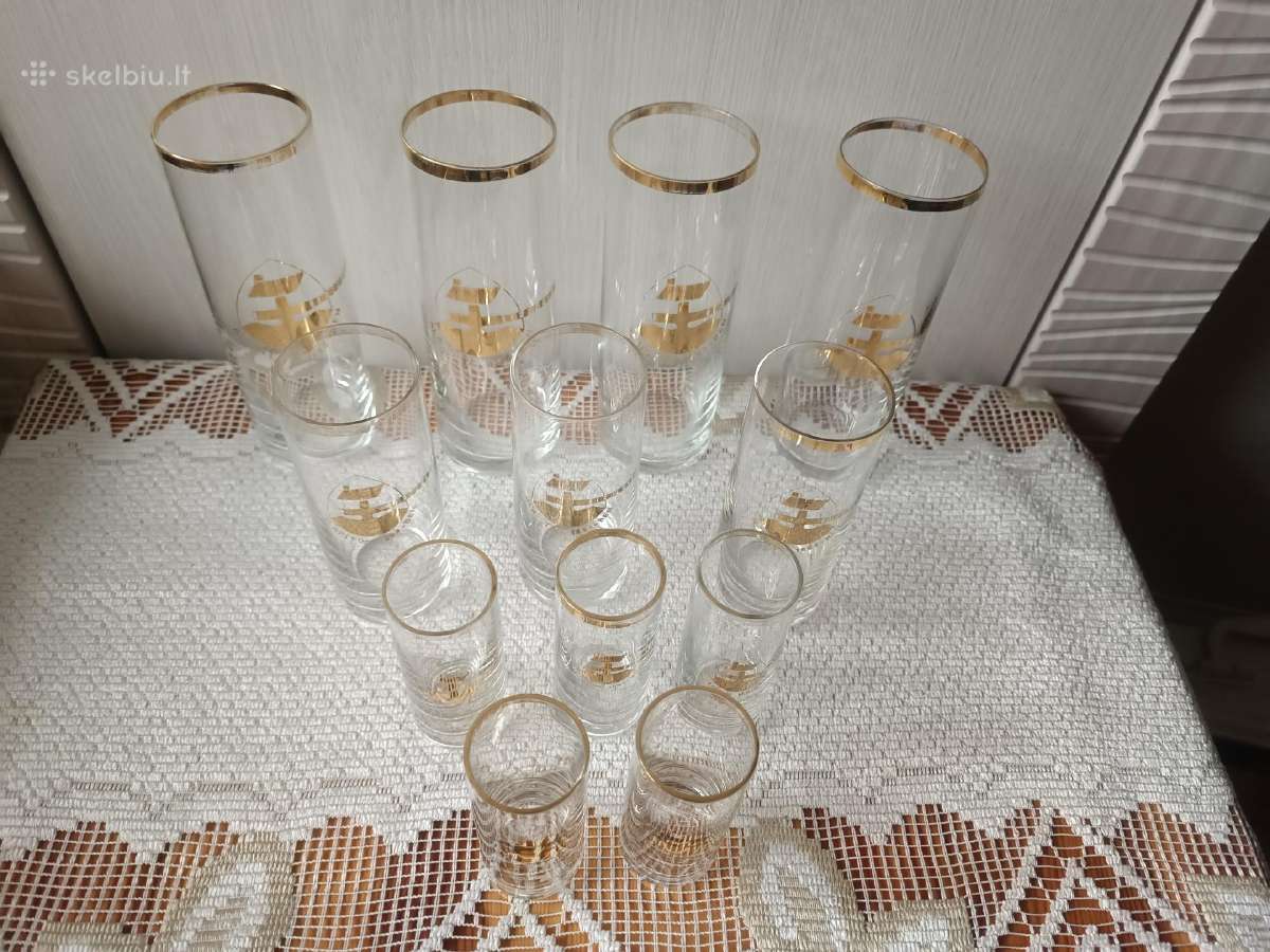 Stiklinių komplektas su užrašu''debrecenas'' - nuotraukos Nr. 4
