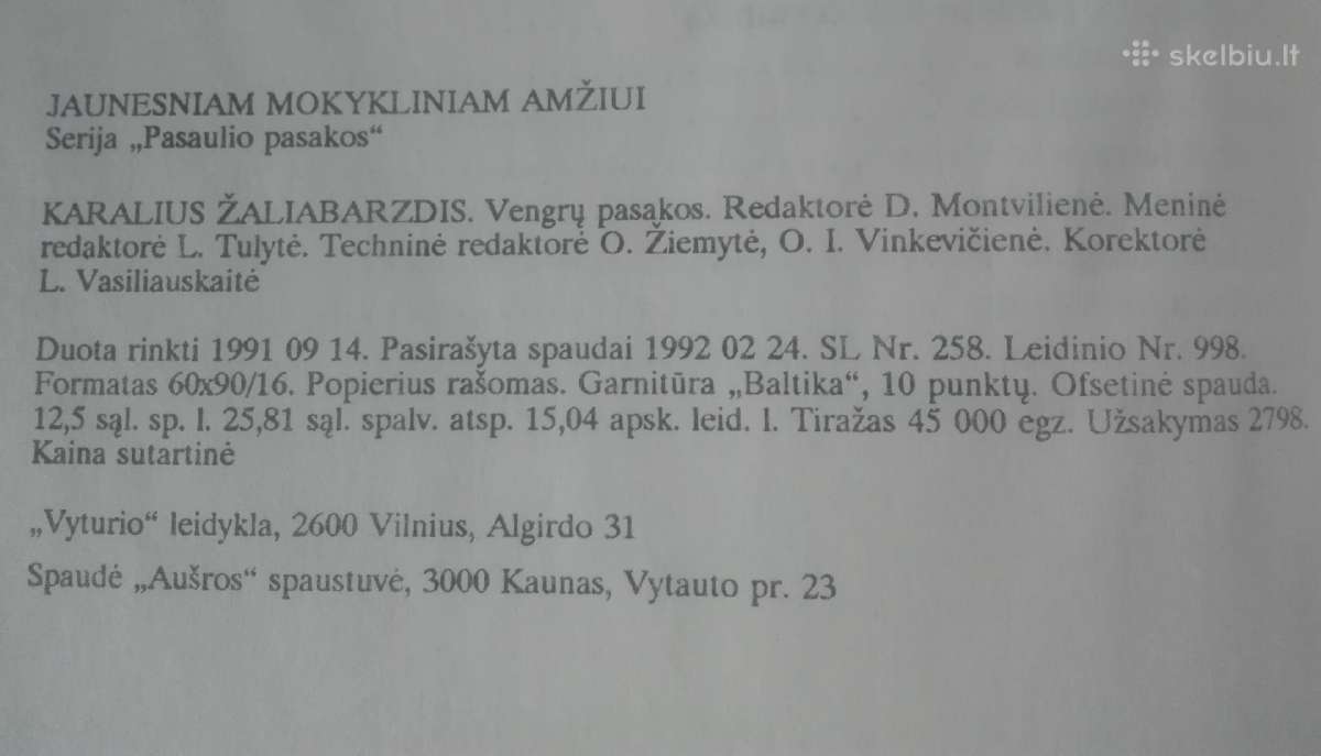 564. Karalius Žaliabarzdis - nuotraukos Nr. 3