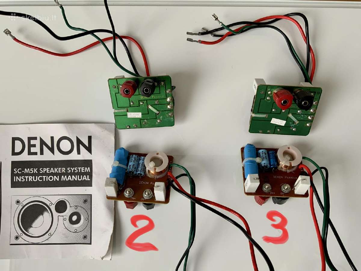 Jbl Denon Filtrai kolonėlių garsiakalbių - nuotraukos Nr. 3