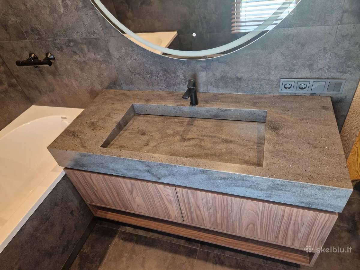 Dirbtinio akmens stalviršiai. Corian, Hi-macs - nuotraukos Nr. 3