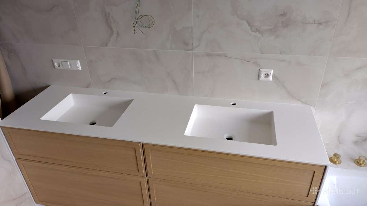 Dirbtinio akmens stalviršiai. Corian, Hi-macs - nuotraukos Nr. 29