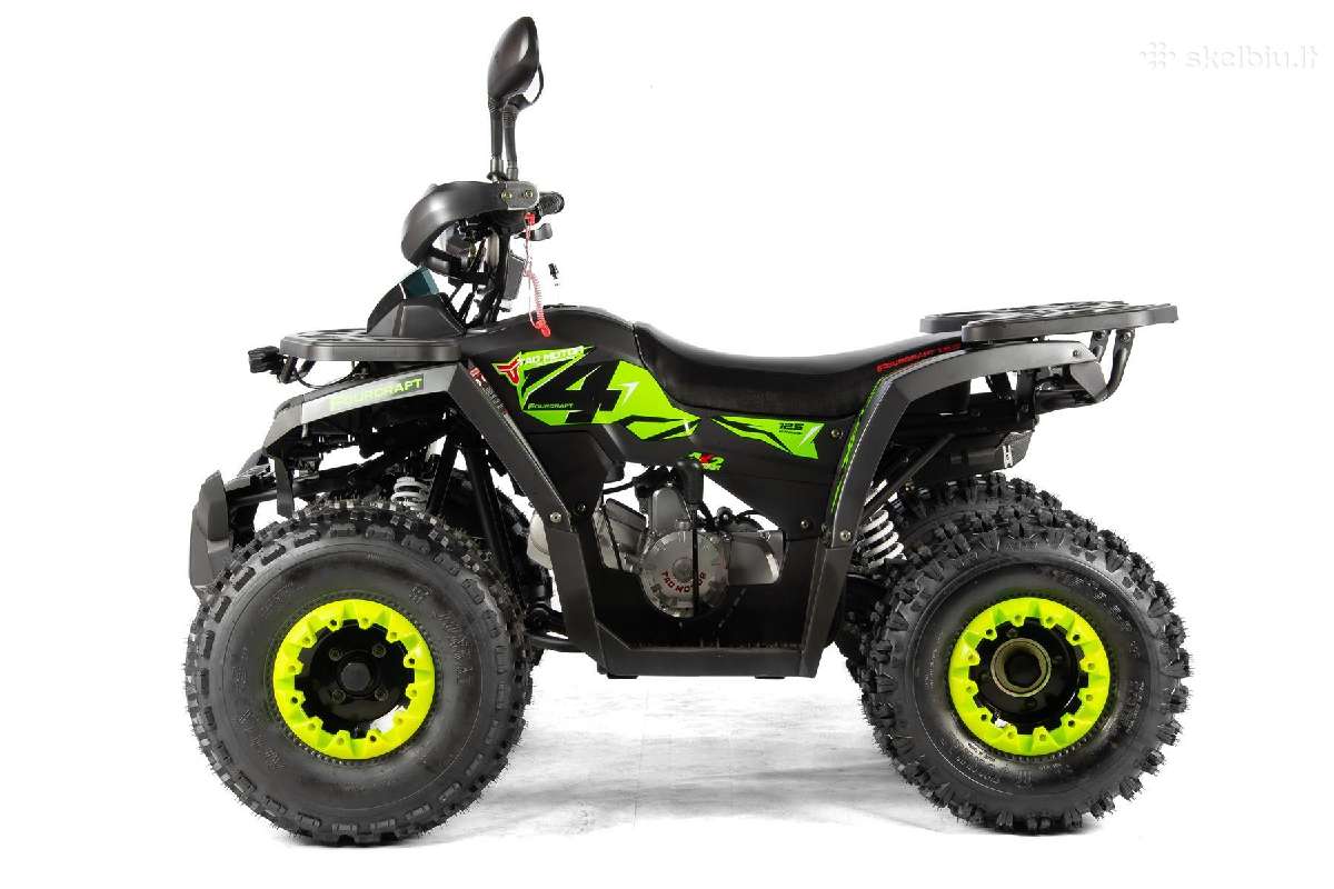 Benzininis keturratis Tao motor 125 cc - nuotraukos Nr. 6