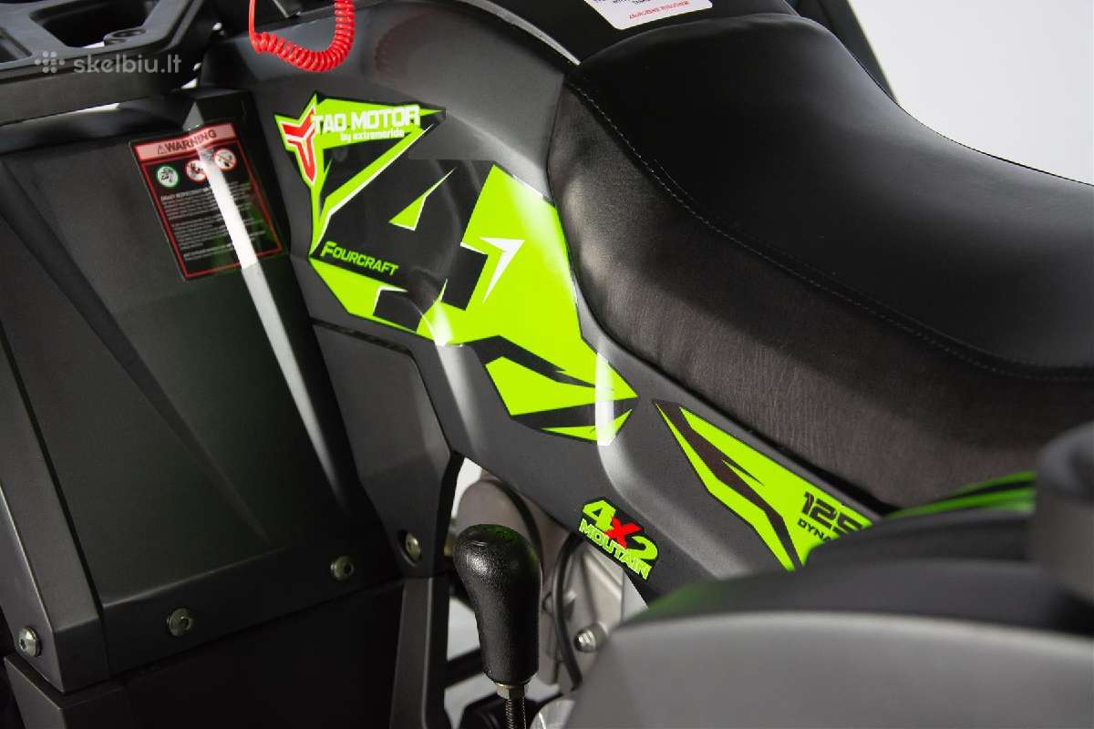 Benzininis keturratis Tao motor 125 cc - nuotraukos Nr. 20