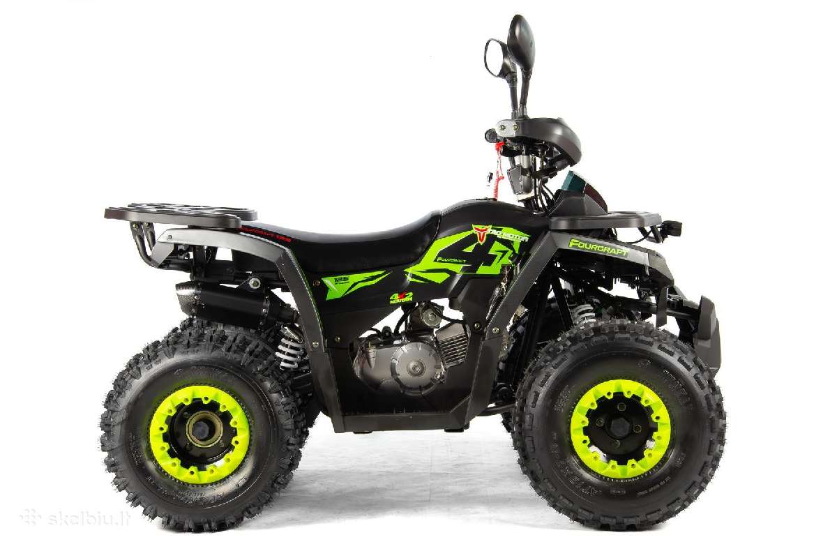 Benzininis keturratis 125 cc tao motor fourcraft - nuotraukos Nr. 10