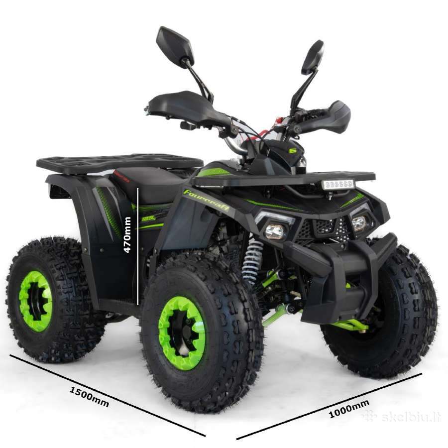 Benzininis keturratis 125 cc tao motor fourcraft - nuotraukos Nr. 3