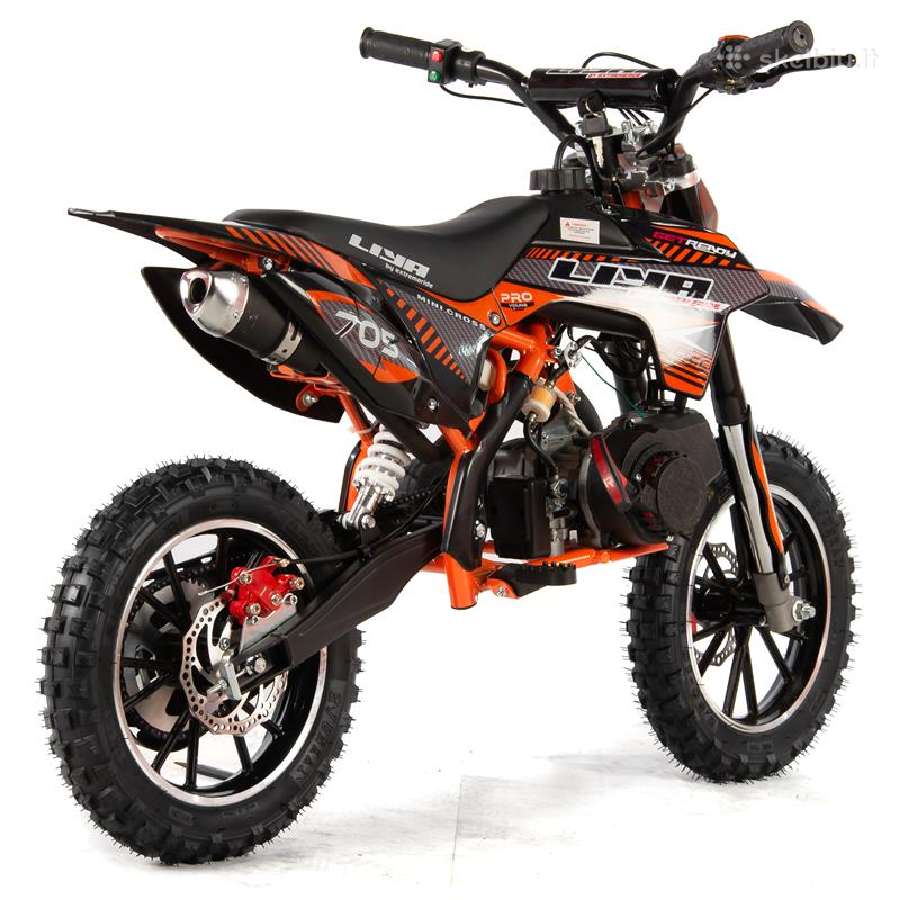 Mini krosinis motociklas Liya-705 50cc - nuotraukos Nr. 4