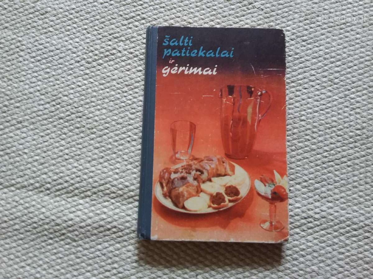 B. Purvinienė Šalti Patiekalai Ir Gėrimai 1971 m.