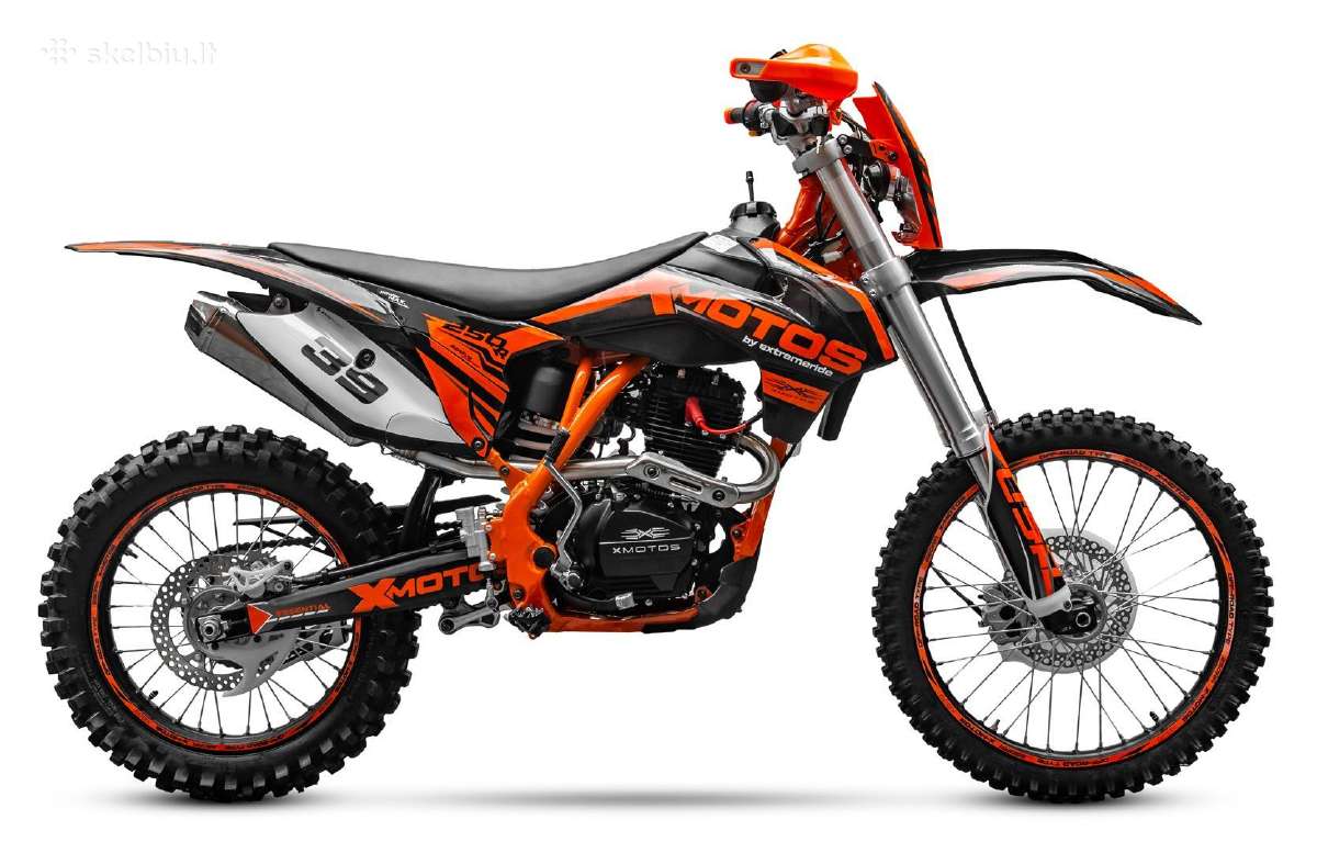Krosinis motociklas X-motos 21/18 250 cc - nuotraukos Nr. 4