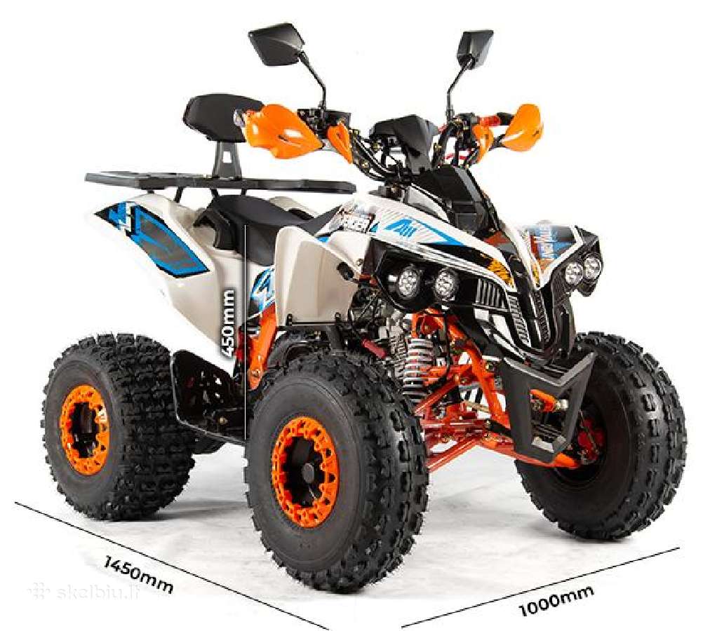 Benzininis keturratis Apollo Avenger 125cc - nuotraukos Nr. 2