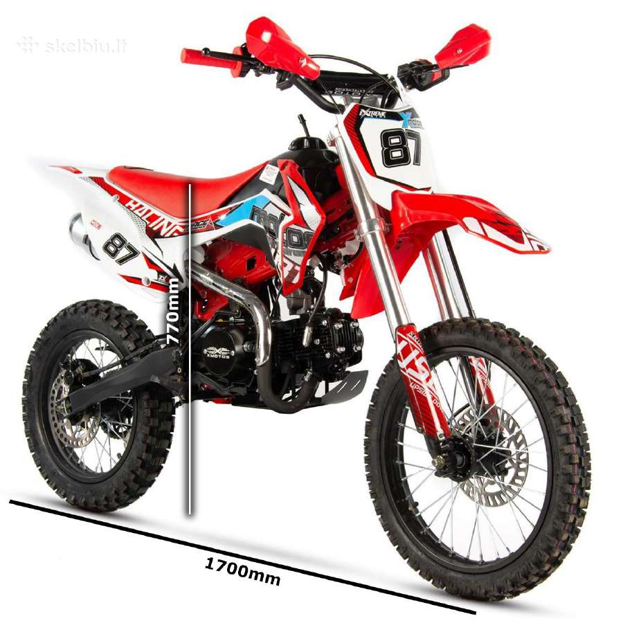 Krosinis motociklas Xb-87 125cc su garantija! - nuotraukos Nr. 3