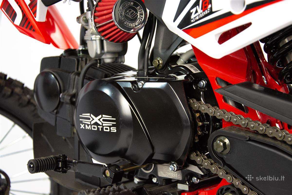 Krosinis motociklas Xb-87 125cc su garantija! - nuotraukos Nr. 17