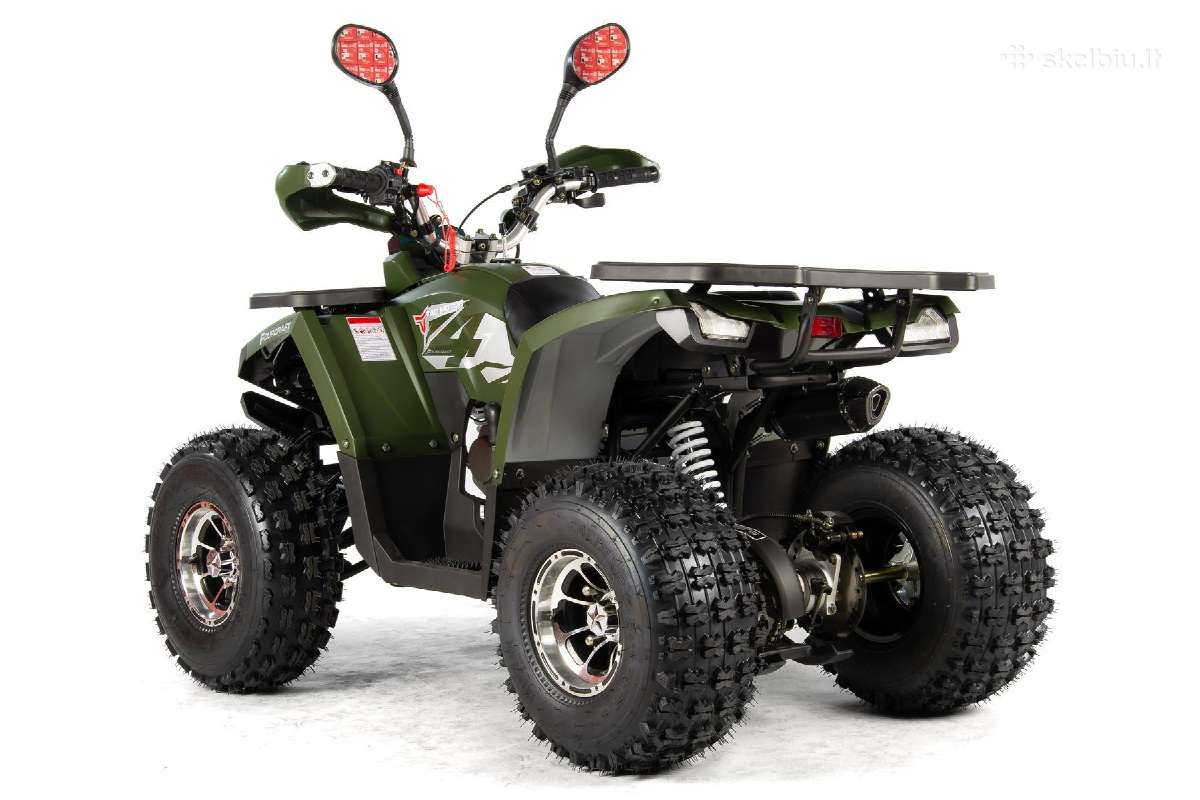Keturratis Tao 125cc su lietais ratlankiais - nuotraukos Nr. 6