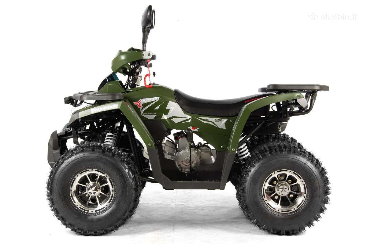 Keturratis Tao 125cc su lietais ratlankiais - nuotraukos Nr. 7