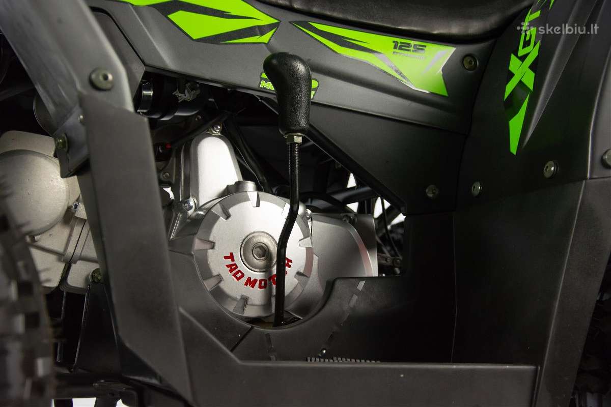 Keturratis Tao 125cc su lietais ratlankiais - nuotraukos Nr. 14