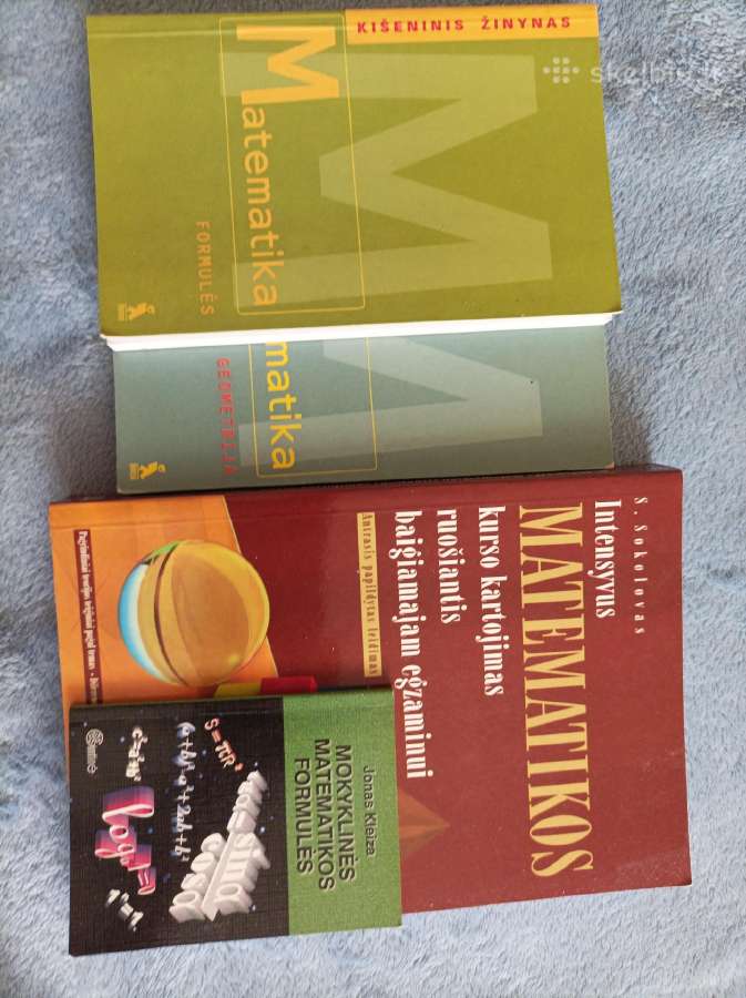Matematikos kurso santraukos ,zinynai