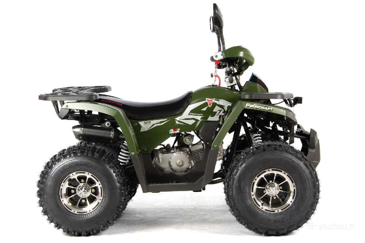 Benzininis keturratis Tao Motor Fourcraft 125 cc - nuotraukos Nr. 4