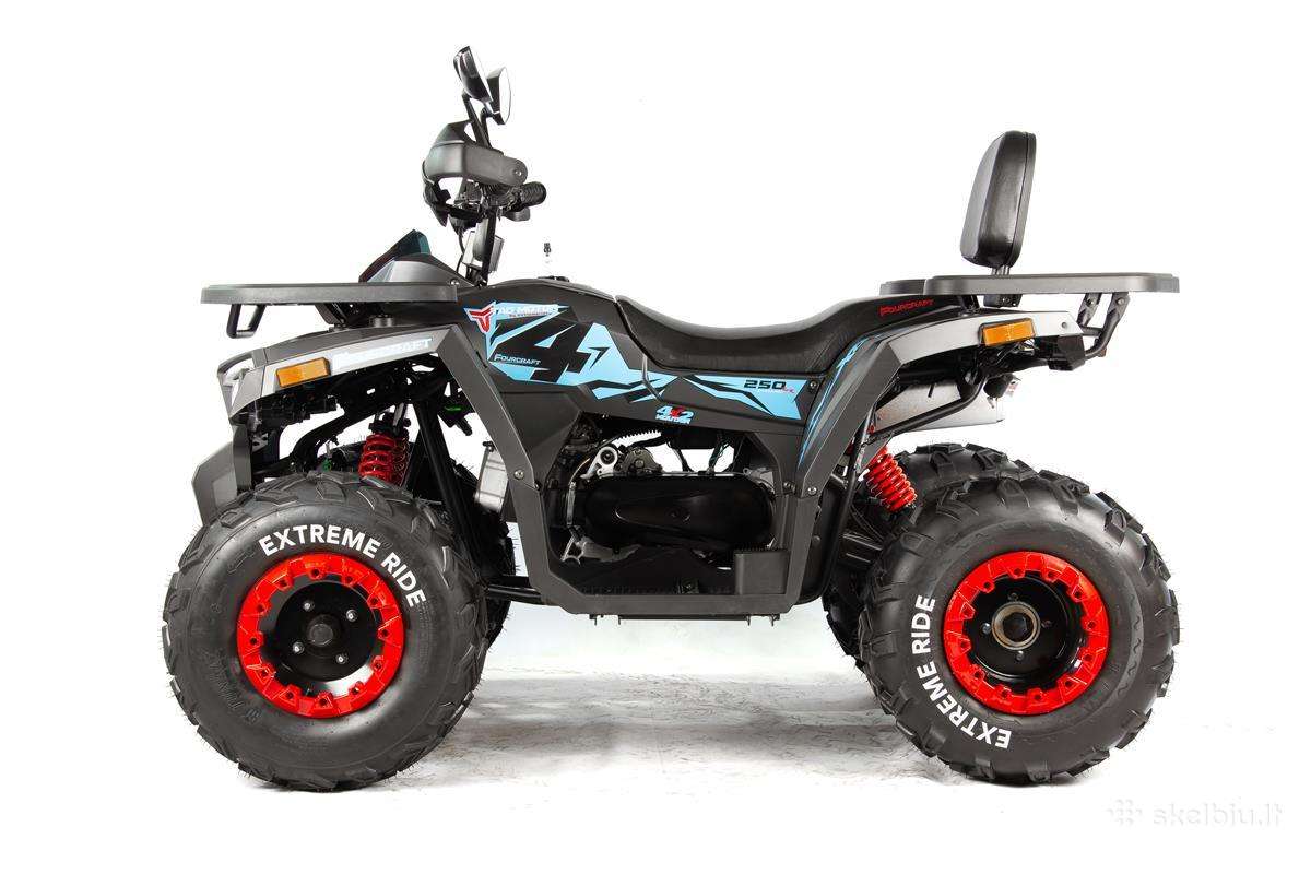 Benzininis keturratis 250cc su garantija! - nuotraukos Nr. 6