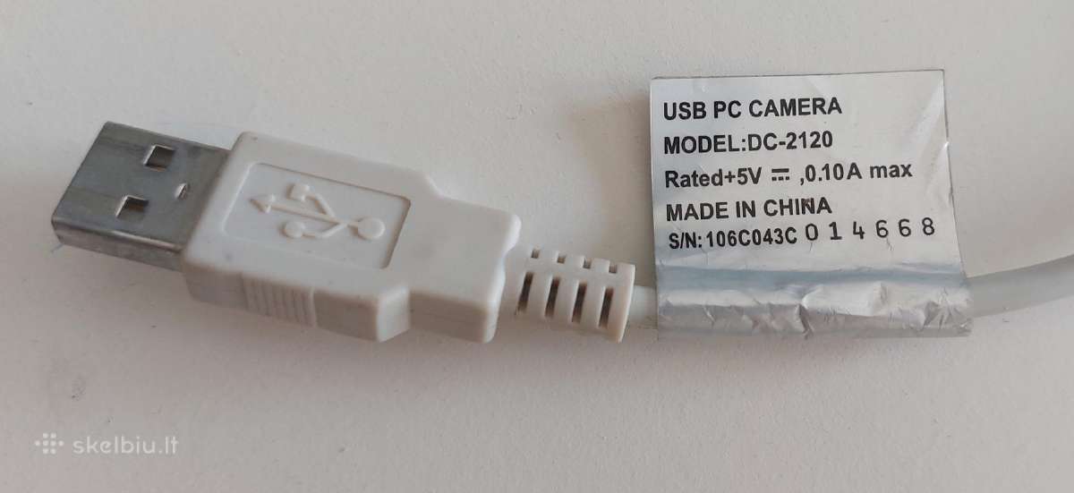 Dc-2120 Usb Pc Camera - nuotraukos Nr. 3