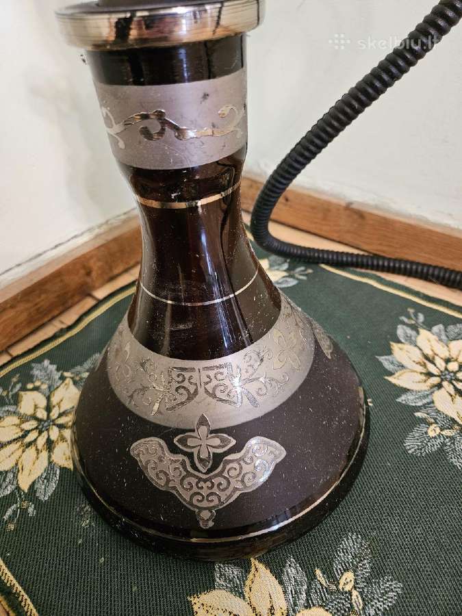 Kaljanas. Gražus ornamentuotas 70 cm aukščio - nuotraukos Nr. 3