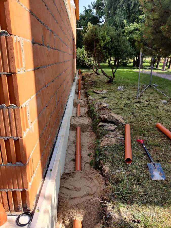 Drenažas, lietaus nuvedimo sistemos, valymo įrengi