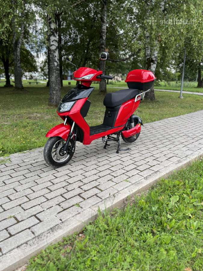 Elektrinis motoroleris/cioperis ll06 - nuotraukos Nr. 4