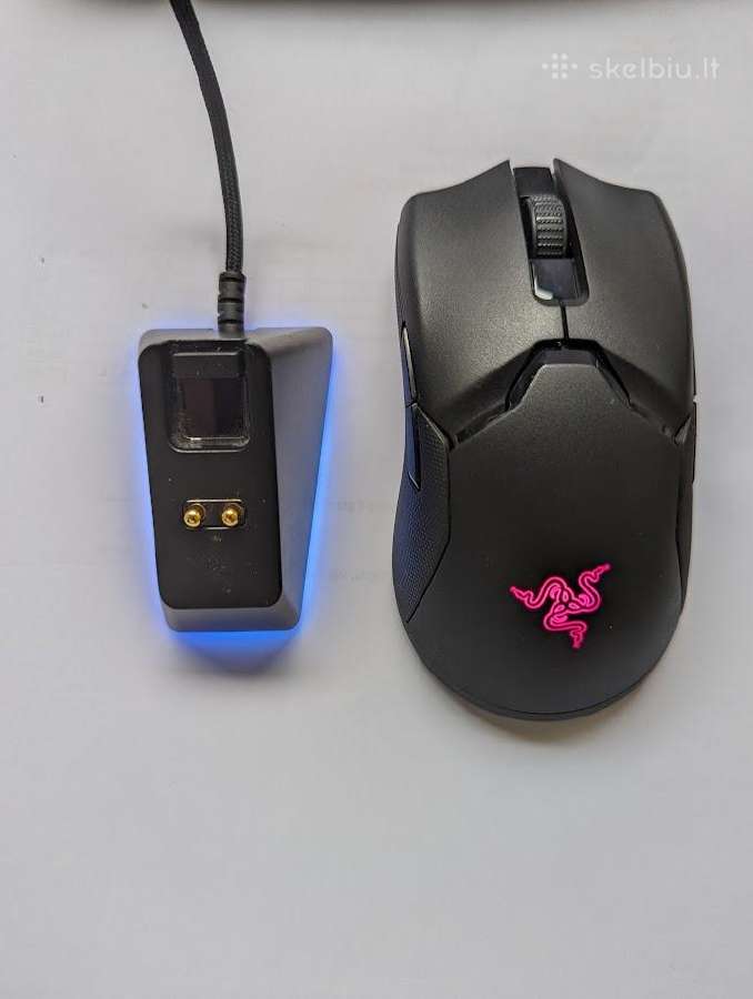 Razer Viper Ultimate belaidė pelė su stovu - nuotraukos Nr. 3