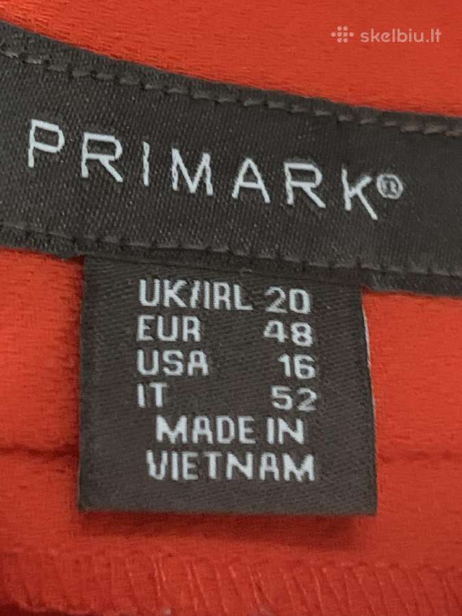 Ryškios spalvos Primark platesnio modelio kelnės - nuotraukos Nr. 7