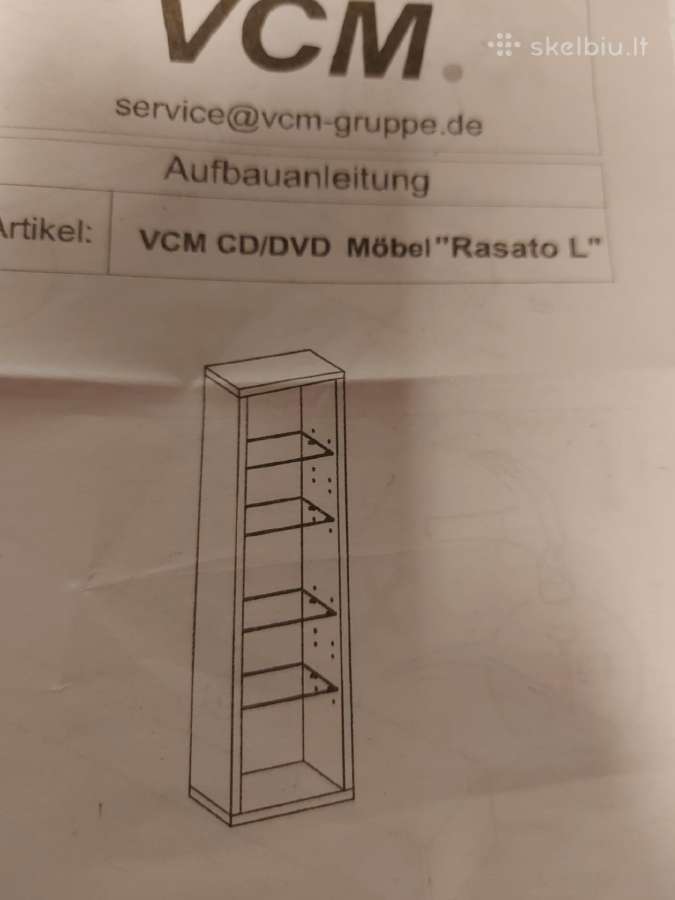 Įvairios naujos lentynos pastatomos ar pakabinamos - nuotraukos Nr. 3