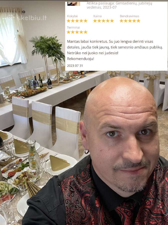 Vedėjas ir Dj viename, su aparatūra - kaina 600€. - nuotraukos Nr. 25