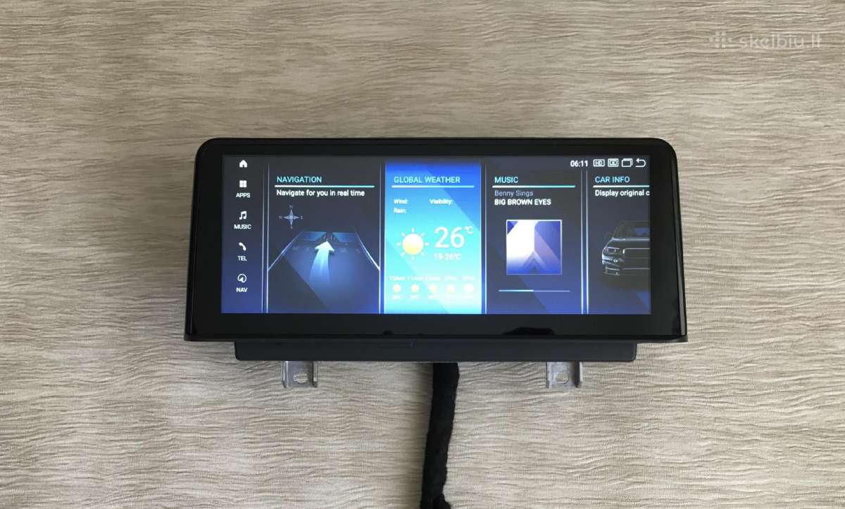 Bmw Android 14 F30 F31 F32 F33 F34 multimedija - nuotraukos Nr. 3