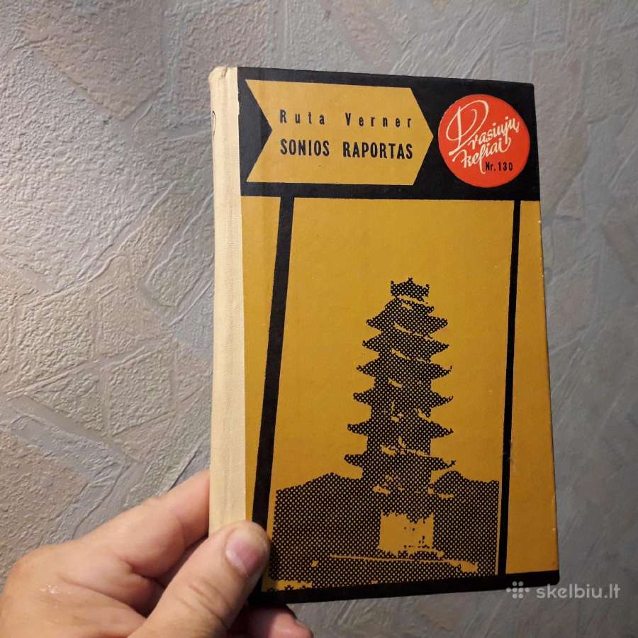 Ruta Verner "Sonios raportas" 1981 metai.