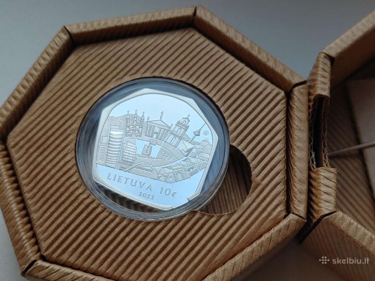 10 eurų - Viniui 700 metų - Vilniaus moneta - nuotraukos Nr. 2