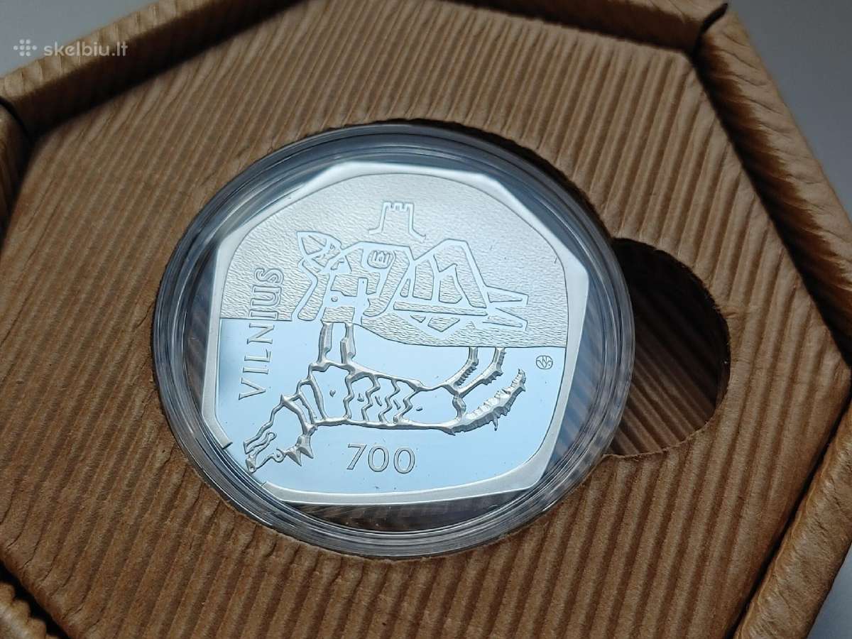 10 eurų - Viniui 700 metų - Vilniaus moneta
