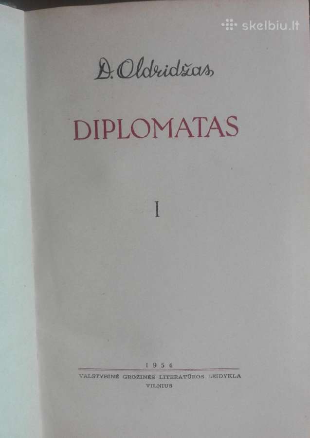 572. Diplomatas Oldridžas D. - nuotraukos Nr. 2