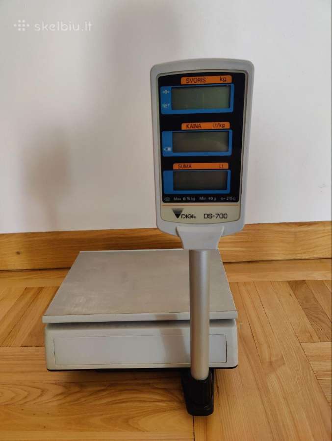 Elektroninės Prekybinės Svarstyklės - nuotraukos Nr. 2