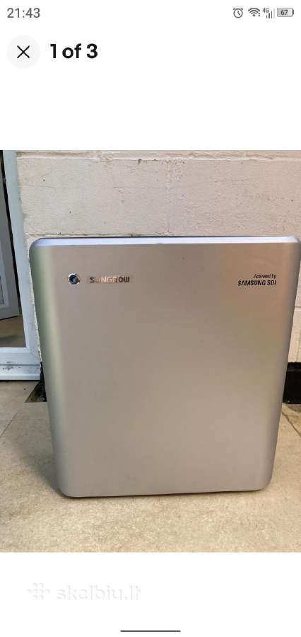Sungrow baterija sbp4k8 4.8kwh 48v