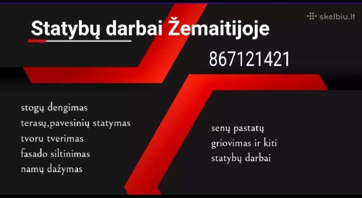 Sandeliukas sklype. stogai, fasadai, statybos darb - nuotraukos Nr. 4