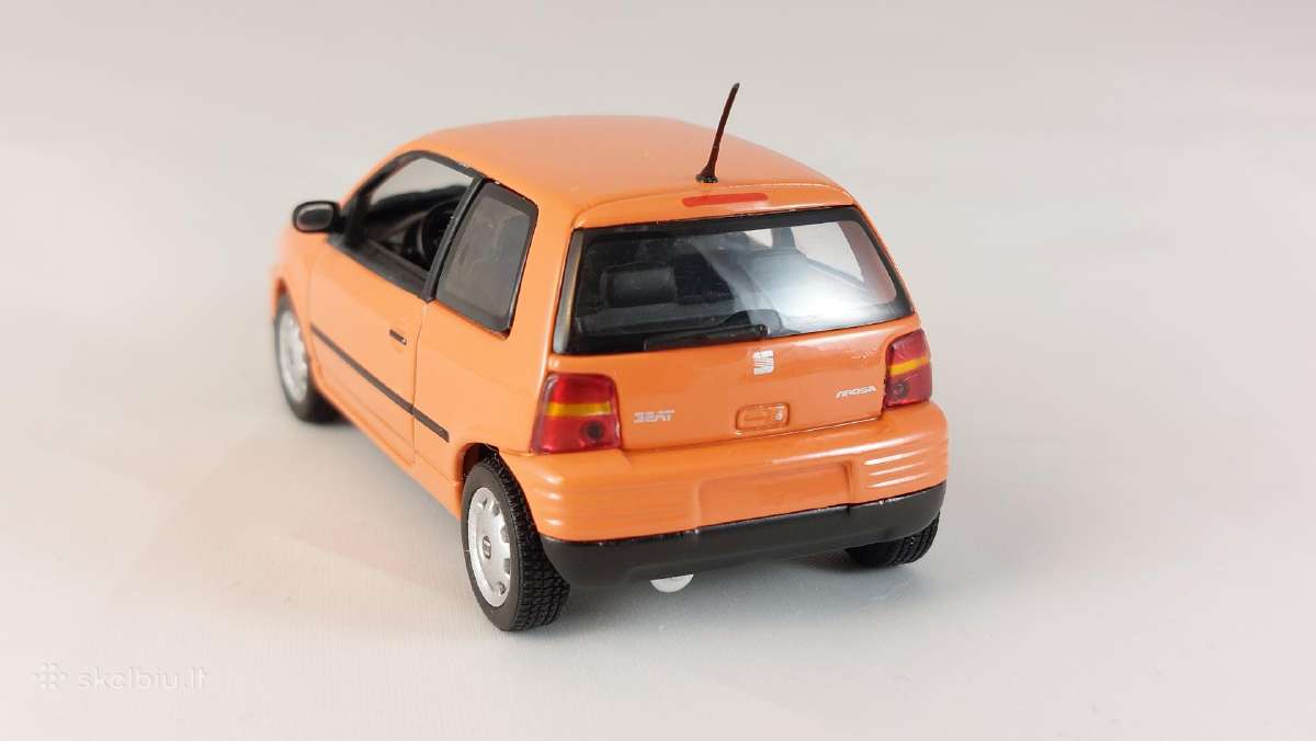 1/43 modeliukai Seat Arosa prefacelift 1997-2000 - nuotraukos Nr. 4
