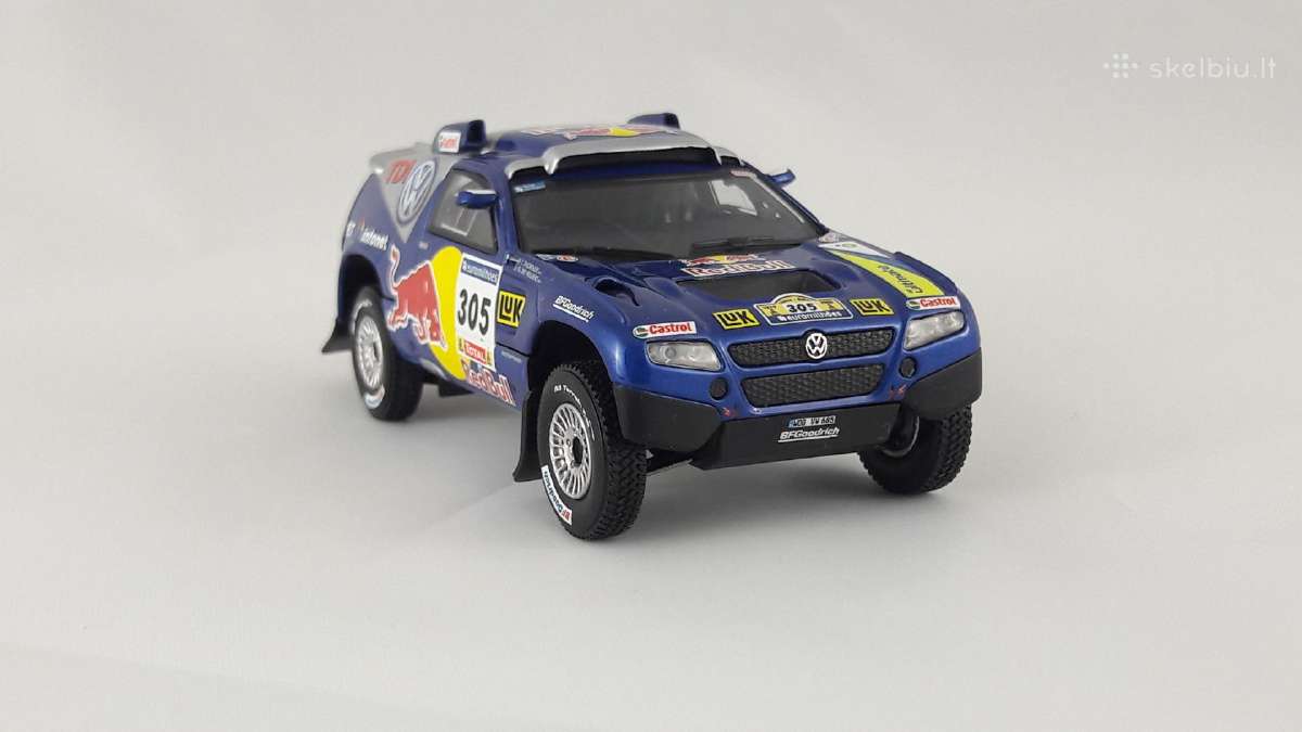1/43 modeliukai Volkswagen Touareg Mk1 2006 Dakar - nuotraukos Nr. 3