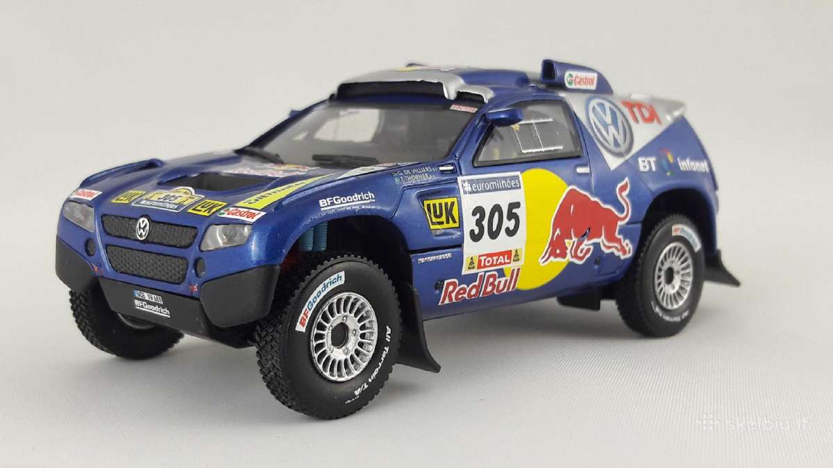 1/43 modeliukai Volkswagen Touareg Mk1 2006 Dakar - nuotraukos Nr. 6