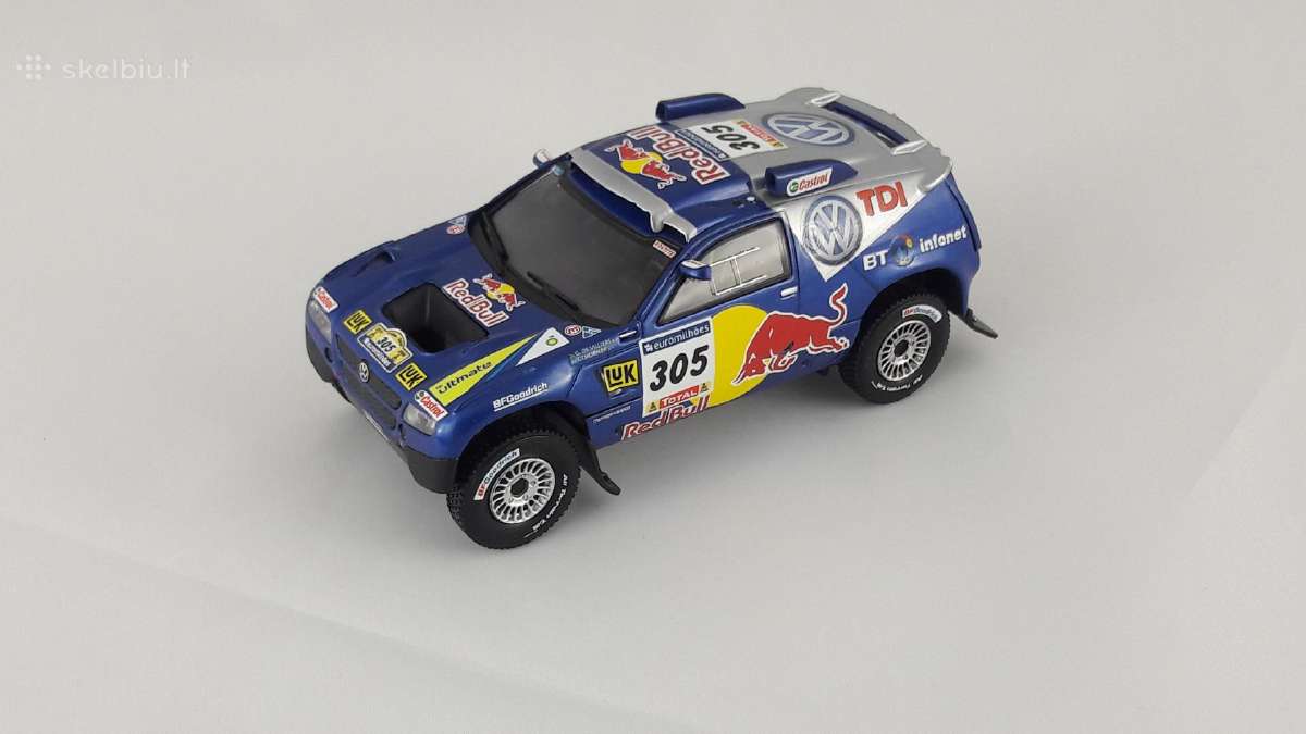 1/43 modeliukai Volkswagen Touareg Mk1 2006 Dakar - nuotraukos Nr. 7