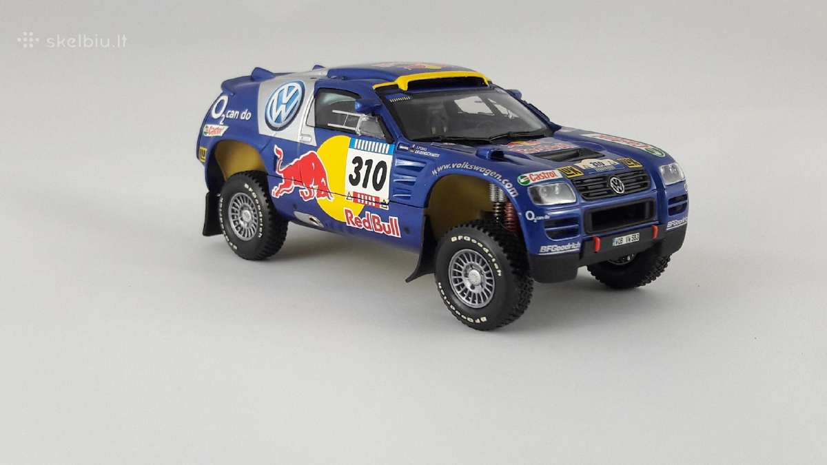 1/43 modeliukai Volkswagen Touareg Mk1 2004 Dakar - nuotraukos Nr. 2