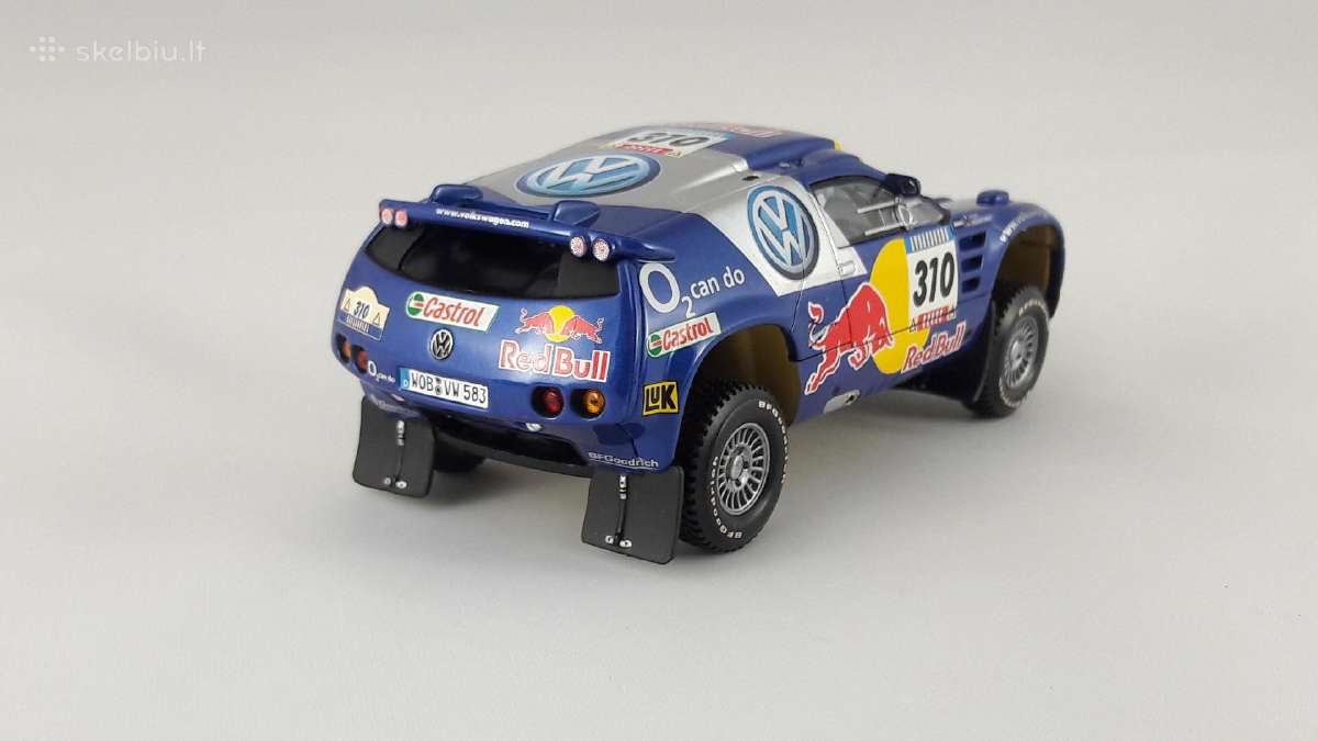 1/43 modeliukai Volkswagen Touareg Mk1 2004 Dakar - nuotraukos Nr. 3