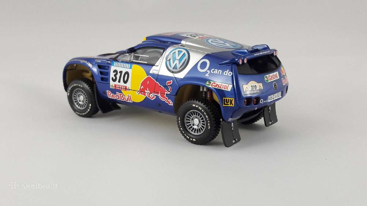 1/43 modeliukai Volkswagen Touareg Mk1 2004 Dakar - nuotraukos Nr. 4