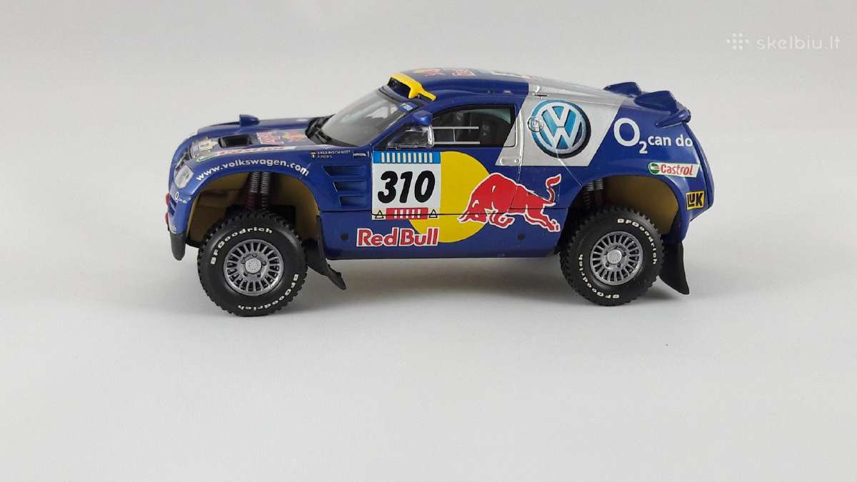 1/43 modeliukai Volkswagen Touareg Mk1 2004 Dakar - nuotraukos Nr. 6
