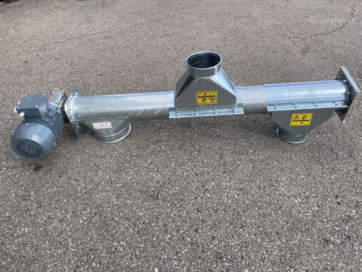 Sraigtinis transporteris dviejų krypčių 25 t/val.